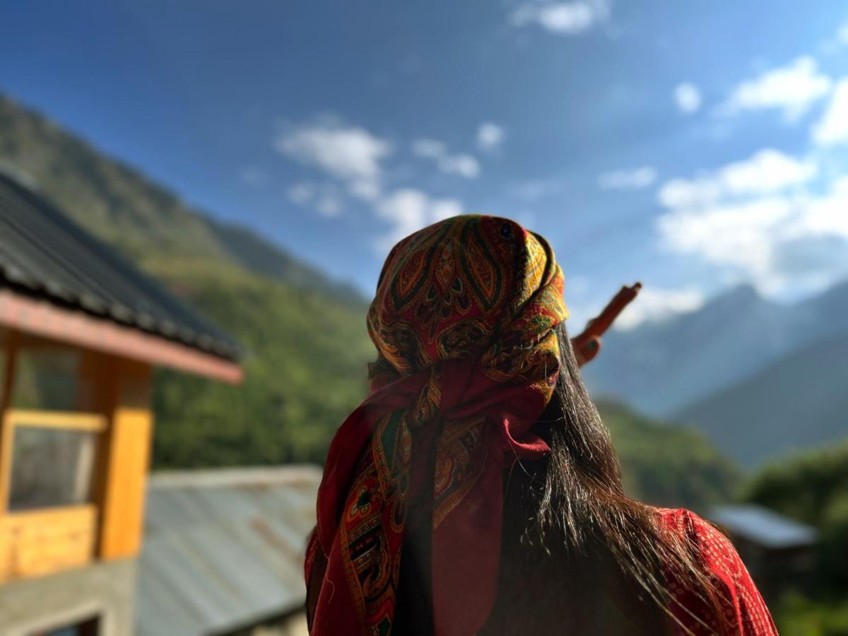 Amma Home Stay Keylong Kyelang Eksteriør bilde