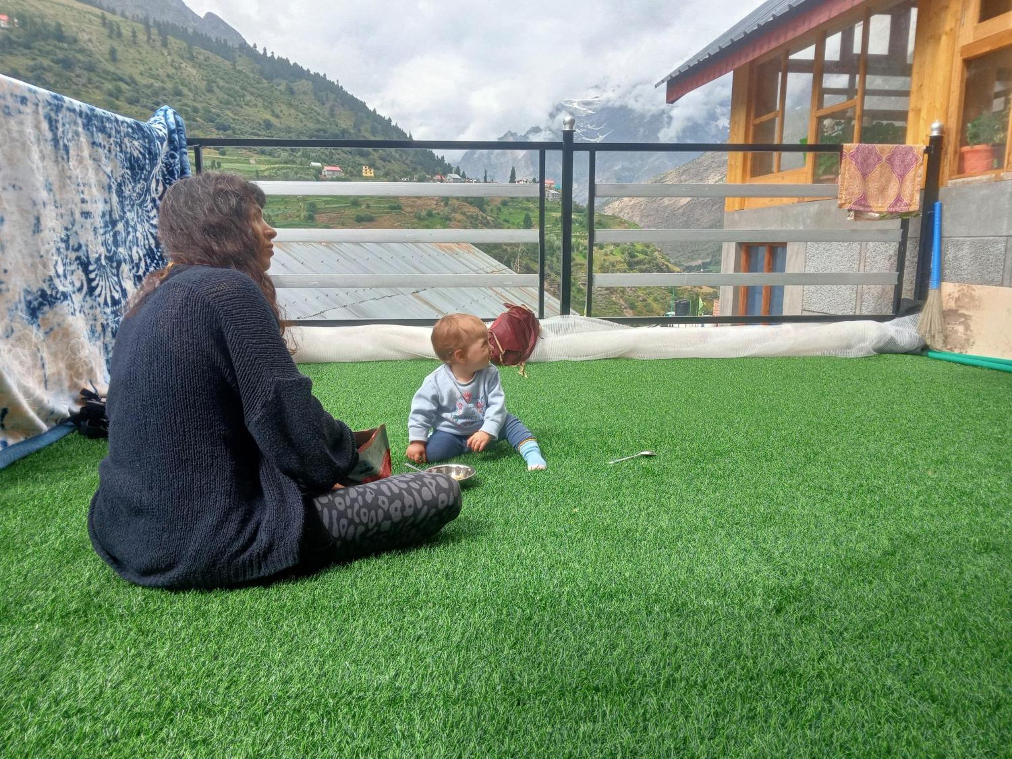 Amma Home Stay Keylong Kyelang Eksteriør bilde
