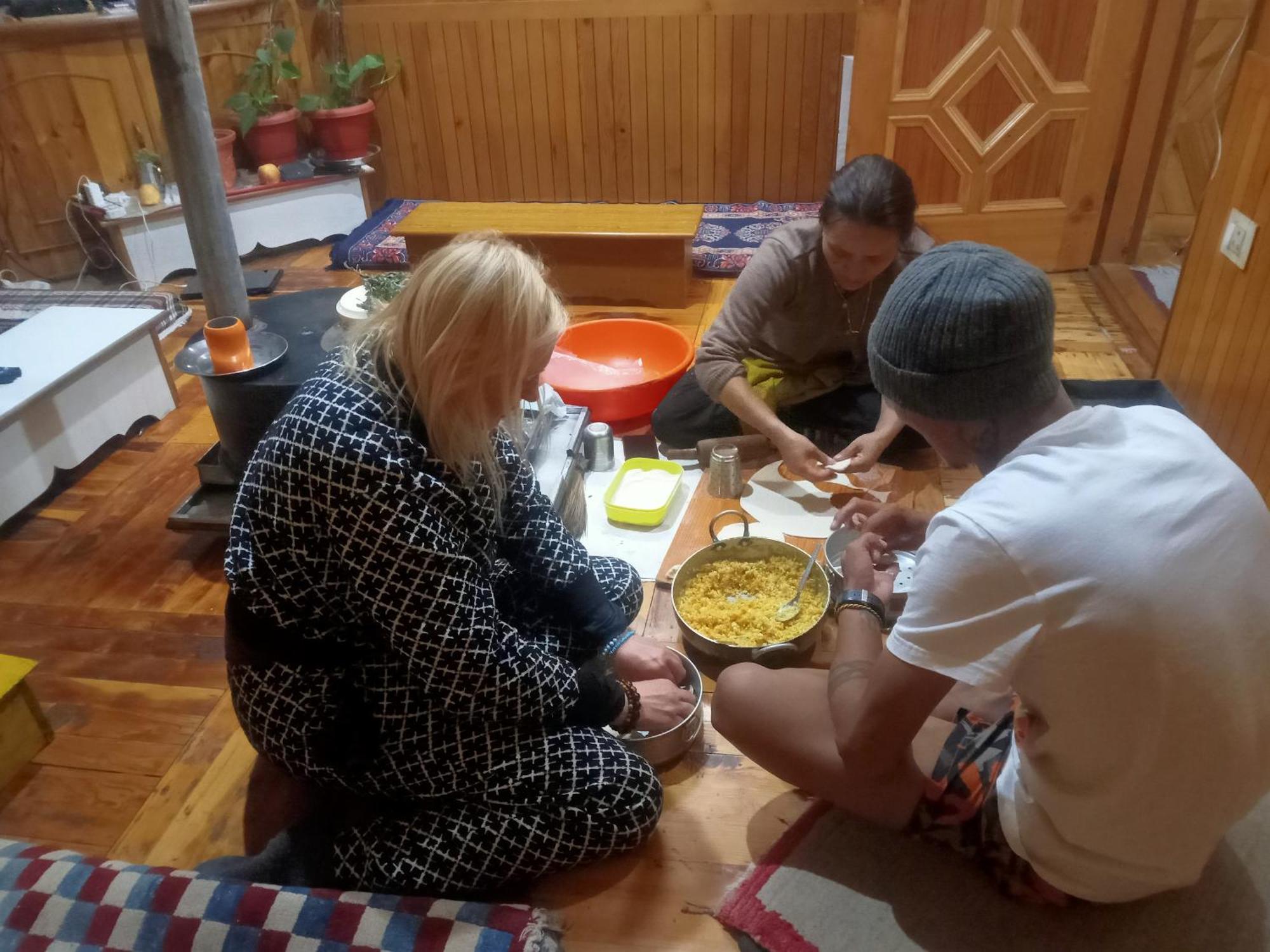 Amma Home Stay Keylong Kyelang Eksteriør bilde