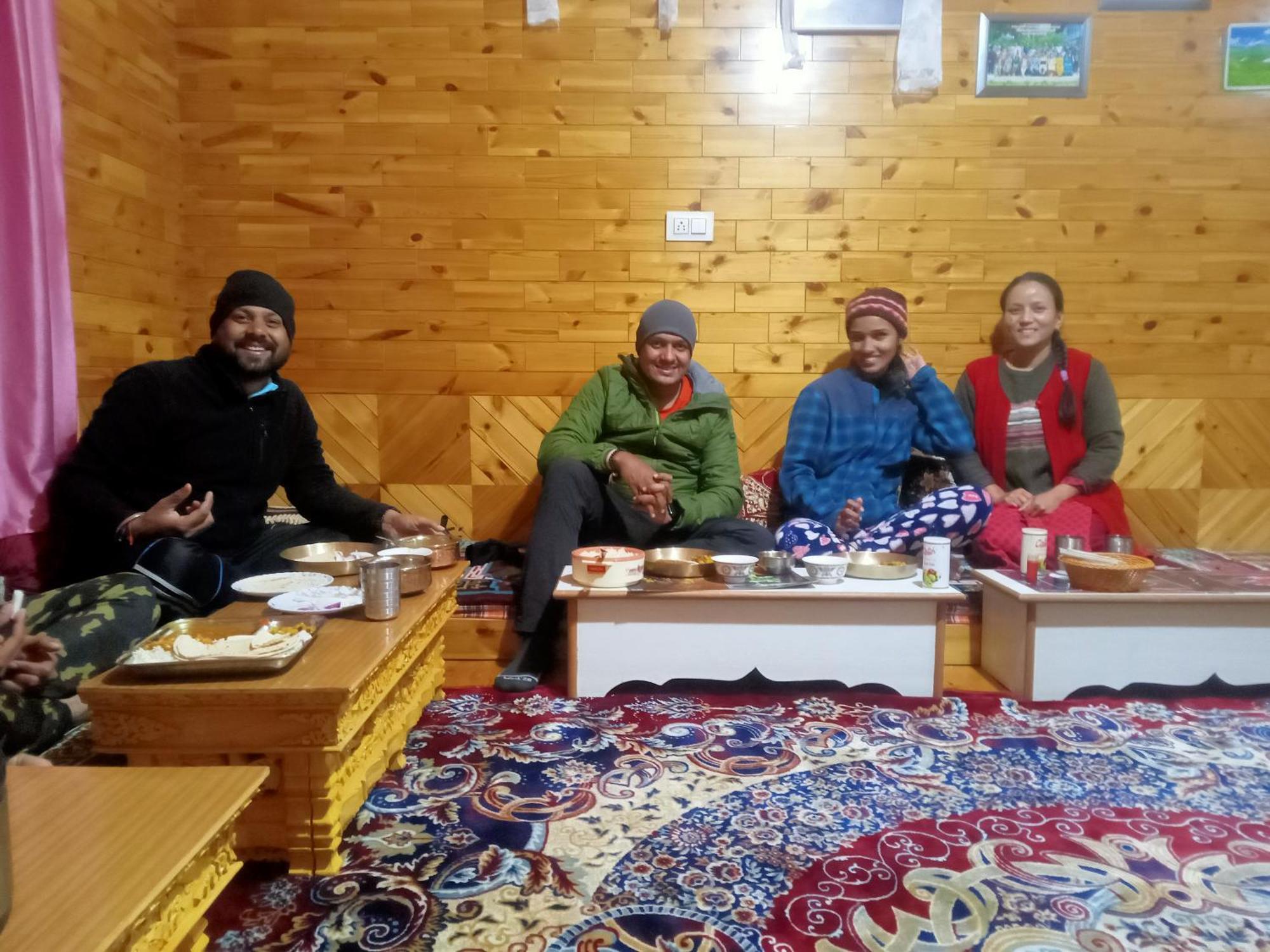 Amma Home Stay Keylong Kyelang Eksteriør bilde