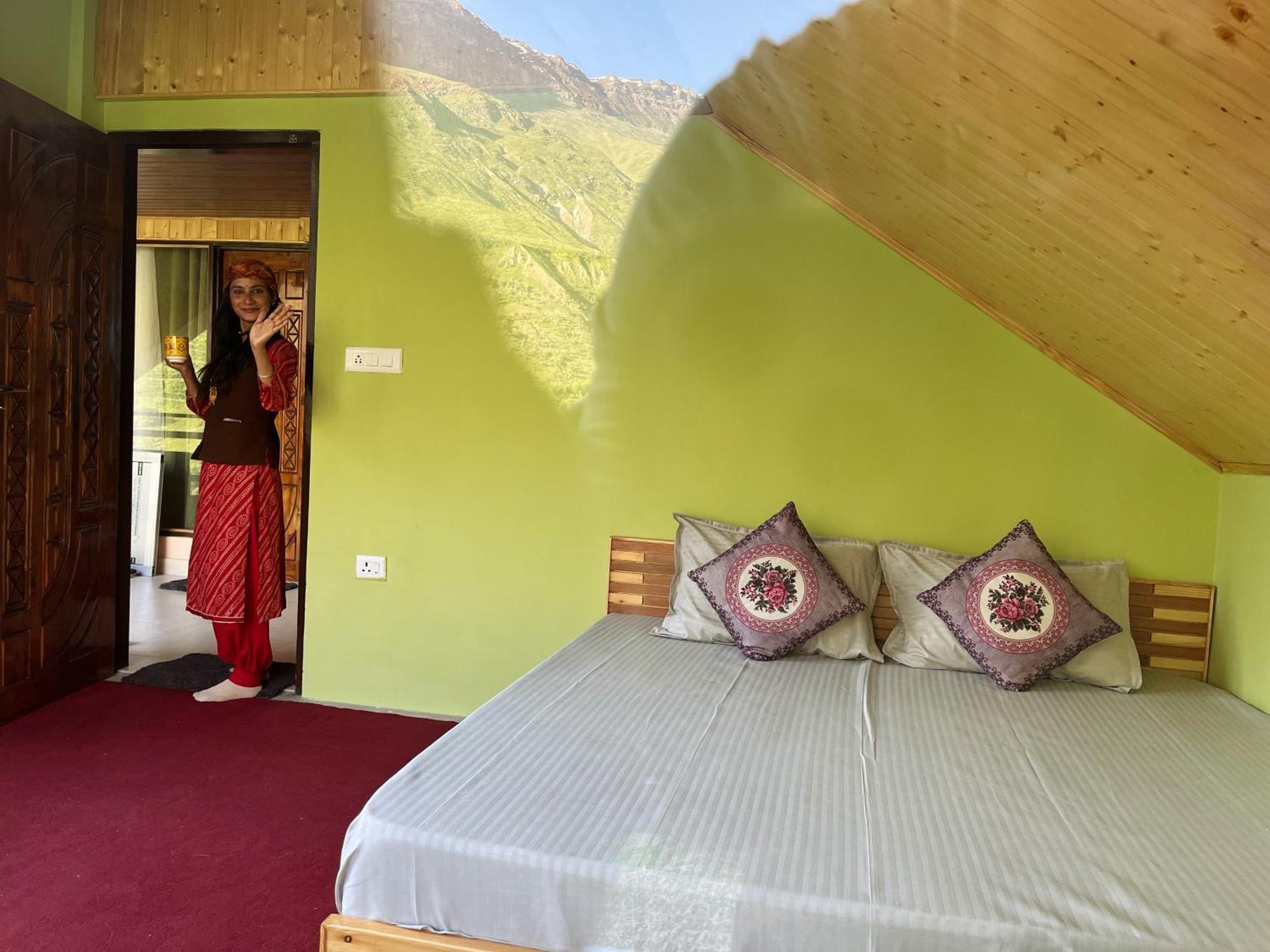Amma Home Stay Keylong Kyelang Eksteriør bilde