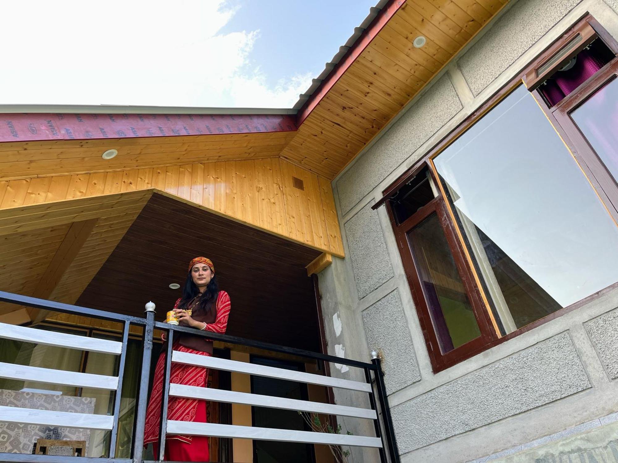 Amma Home Stay Keylong Kyelang Eksteriør bilde